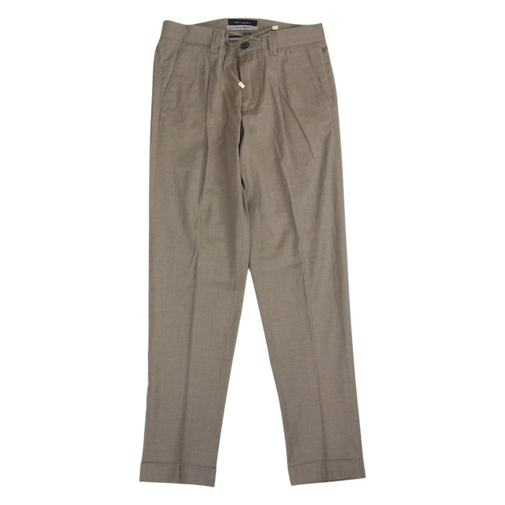 1PIU1UGUALE3×Giab's EASY ITALY TROUSERS bckediri.beacukai.go.id