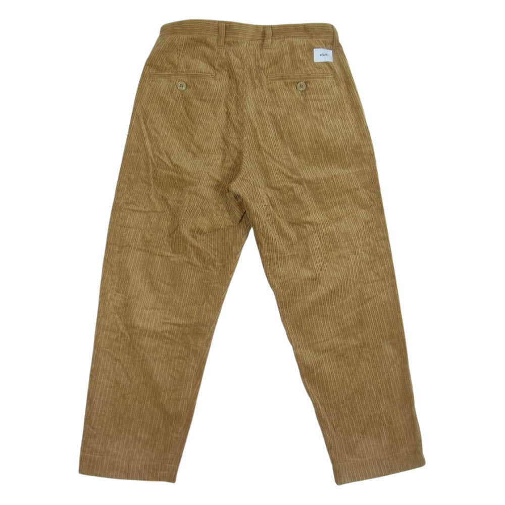 WTAPS ダブルタップス 21AW 212TQDT-PTM02 TUCK 02 TROUSERS COTTON