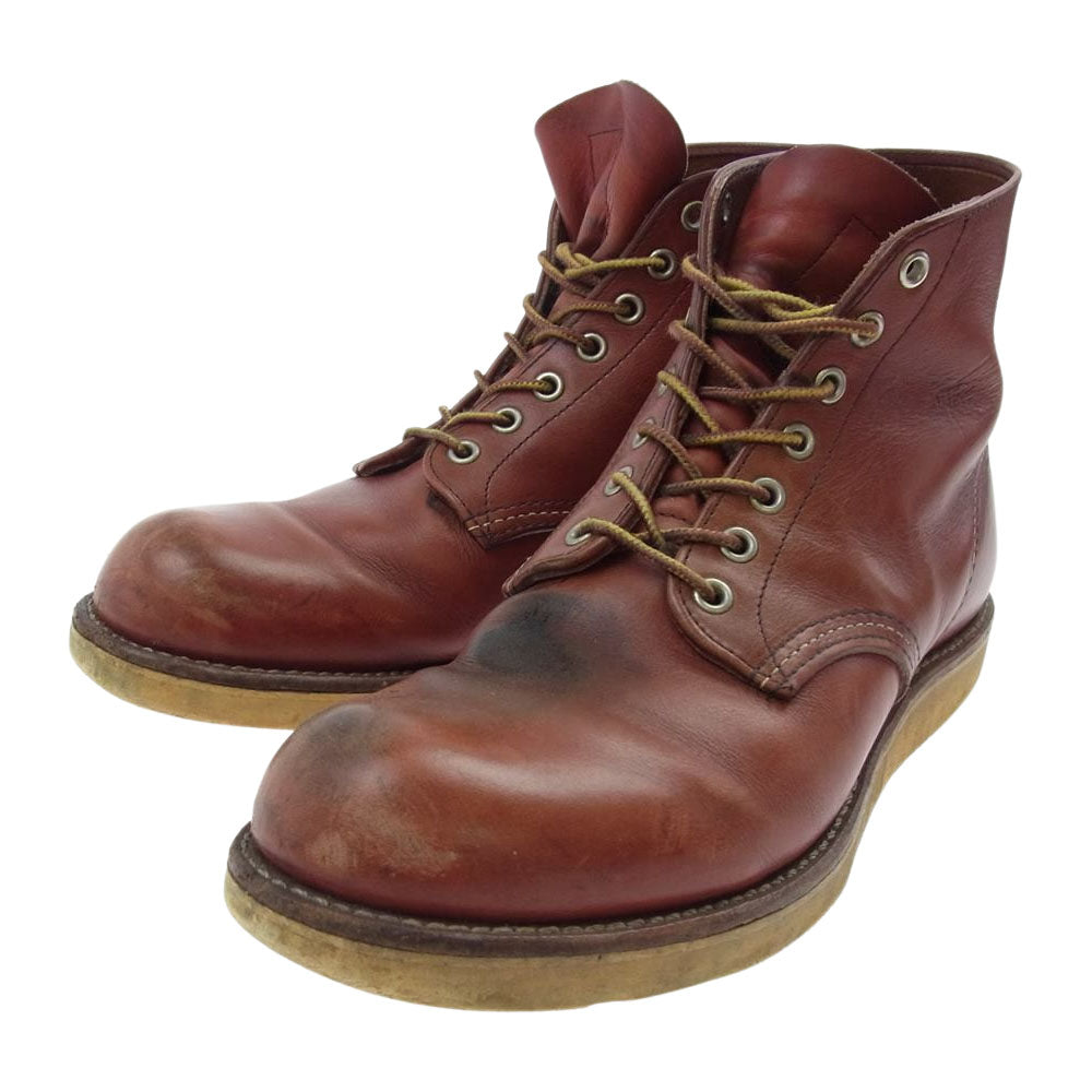 美品 RED WING Classic Round No.8166 8.5 ＼半額SALE／ 49.0%割引