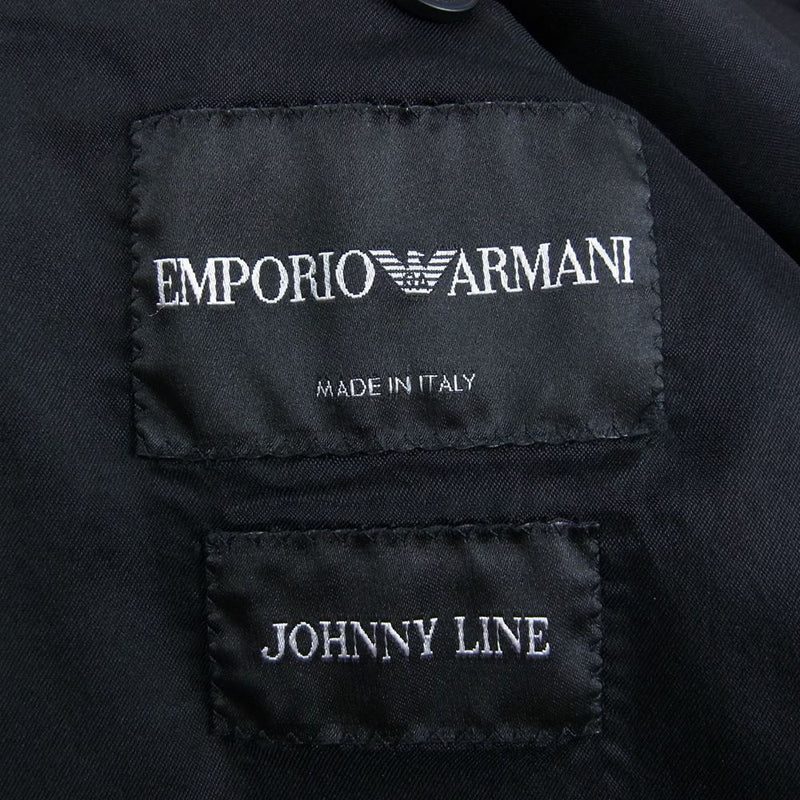 ラッピング無料 Emporio Armani ネイビー ジャケット made in Italy