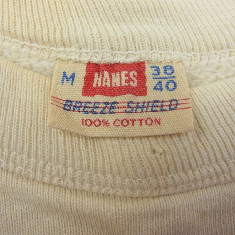 60s Hanes BREEZE SHIELD スウェット USA製 XL-