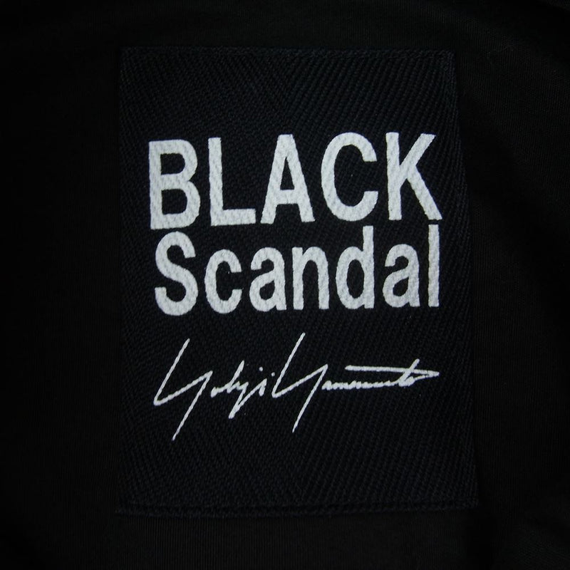 83％以上節約 BLACK Scandal Yohji バックロゴ ロング Tシャツ 3