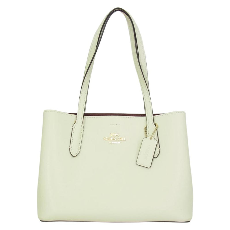 COACH コーチ F73277 ミニ アベニューキャリーオール レザー ハンドバッグ ホワイト系【中古】 – ブランド古着 LIFE