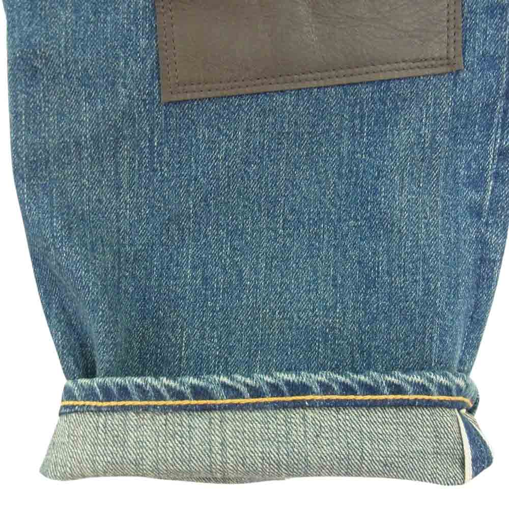 JUNYA WATANABE COMME des GARCONS MAN ジュンヤワタナベコムデギャルソンマン Levi's リーバイス 22AW  WJ-P201 多素材切替 パッチワーク デニムパンツ インディゴブルー系 W35【中古】