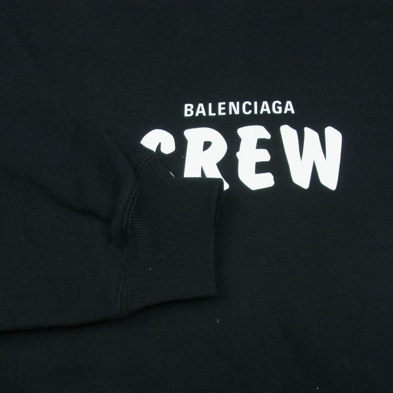 BALENCIAGA バレンシアガ 20AW 578135 CREW ロゴプリント フーディ