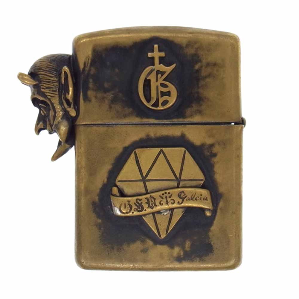 超レア】galcia ガルシア ZIPPO ライター ゴールド 刻印-