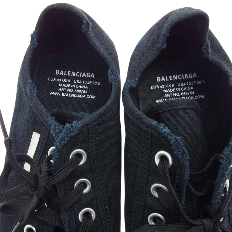 BALENCIAGA バレンシアガ スニーカー 22AW 688754 PARIS LOW