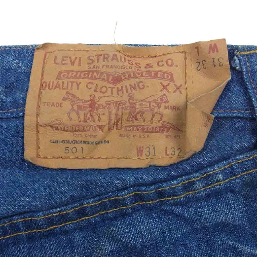 Levi's リーバイス ヴィンテージ オリジナル 501 66後期 small e