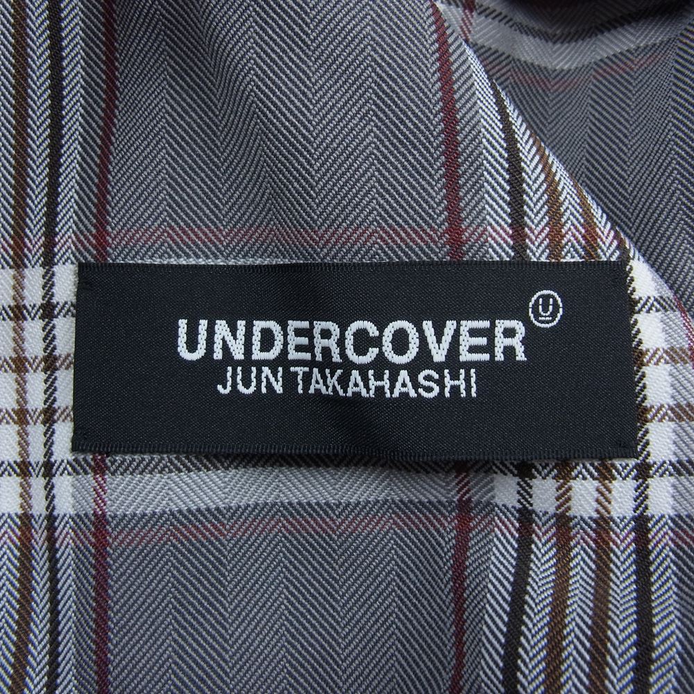 UNDERCOVER 22SS ベストフーディードッキングチェックブルゾン - 通販