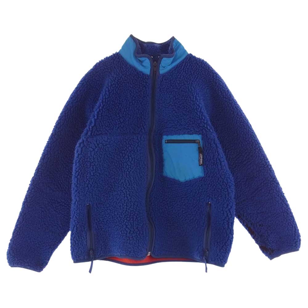 patagonia パタゴニア 89年 USA製 Retro Pile Cardigan COBALT OPTI