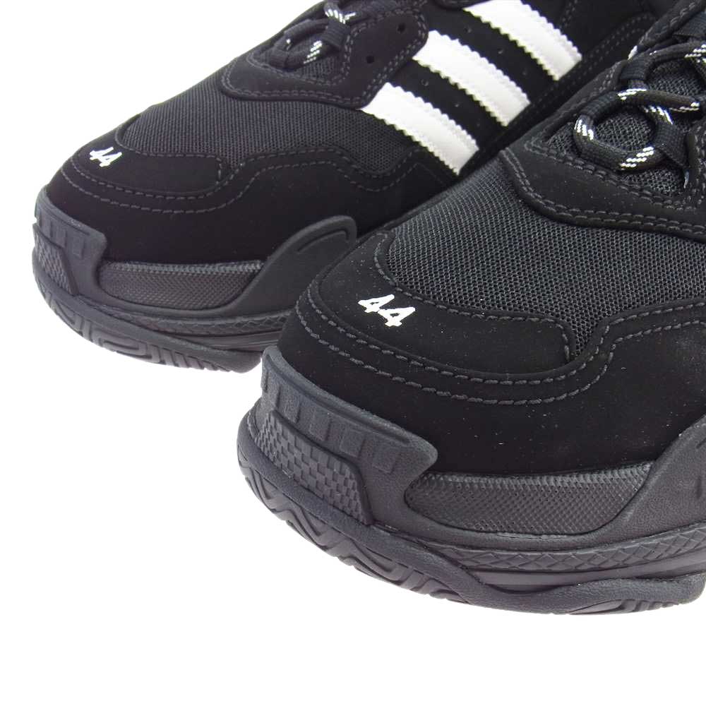 ライトブラウン/ブラック 値下◎ BALENCIAGAバレンシアガ adidas