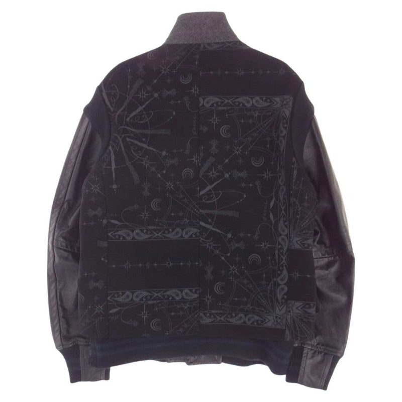 sacai 20aw Dr.Woo Bandana Print Blouson | vrealitybolivia.com