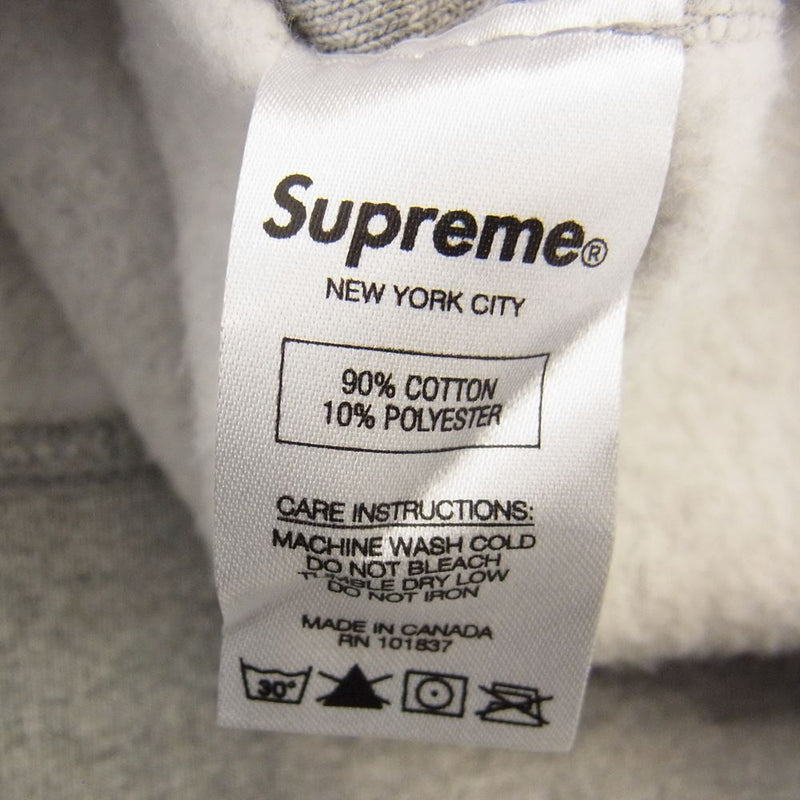 Supreme シュプリーム 17SS Chenille Arc Logo Hooded Sweatshirt