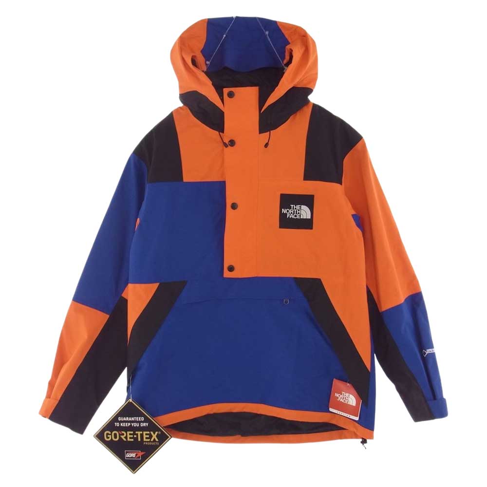 THE NORTH FACE ノースフェイス NP11961 RAGE GTX SHELL JACKET レイジ ゴアテックス シェル ジャケット  ナイロン オレンジ系 ブルー系 M【極上美品】【中古】