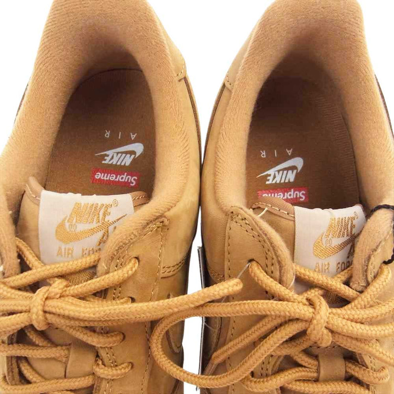 Supreme シュプリーム Nike Air Force 1 Low Wheat ナイキ エア