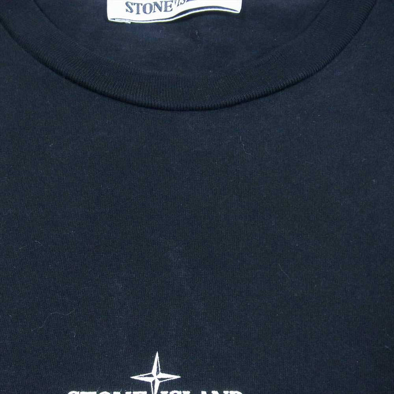 1 STONE ISLAND ブラック 半袖 Tシャツ size XXL | vrealitybolivia.com