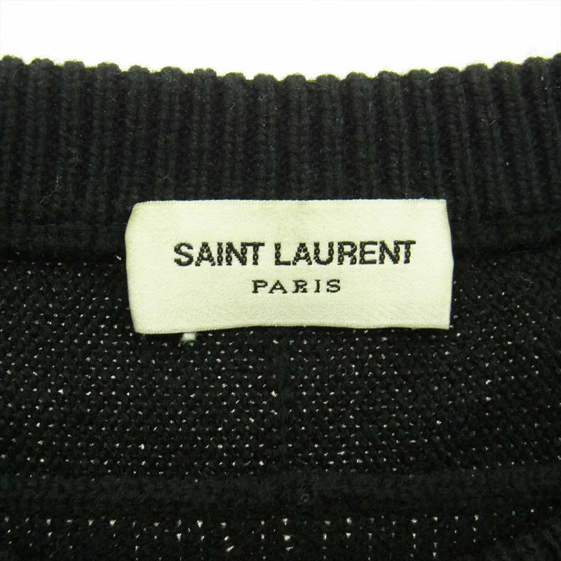 YVES SAINT LAURENT クルーネックニット | www.ofa.sg