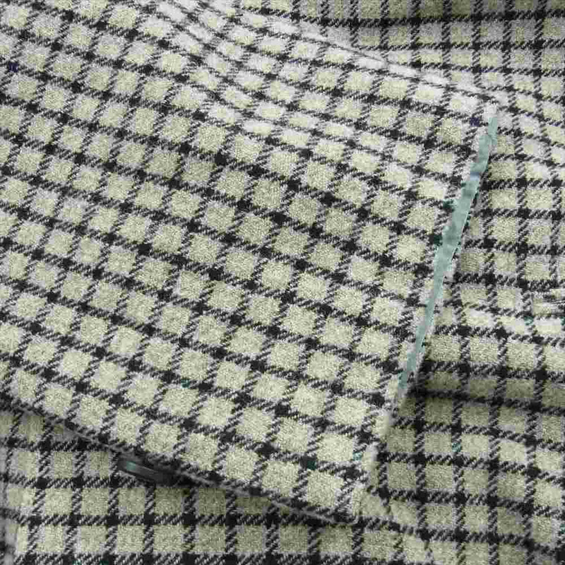 SUNSEA サンシー 17AW 17A38 REVERSIBLE NETWORK CHECK JEDI COAT