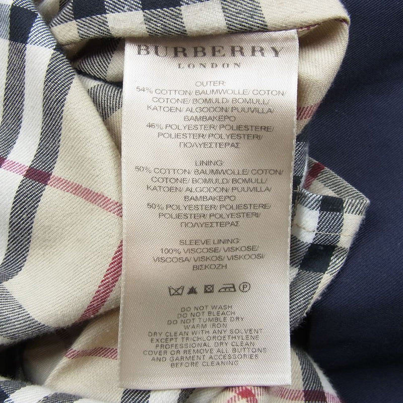 BURBERRY LONDON バーバリー ロンドン MCL4460 裏地ノバチェック