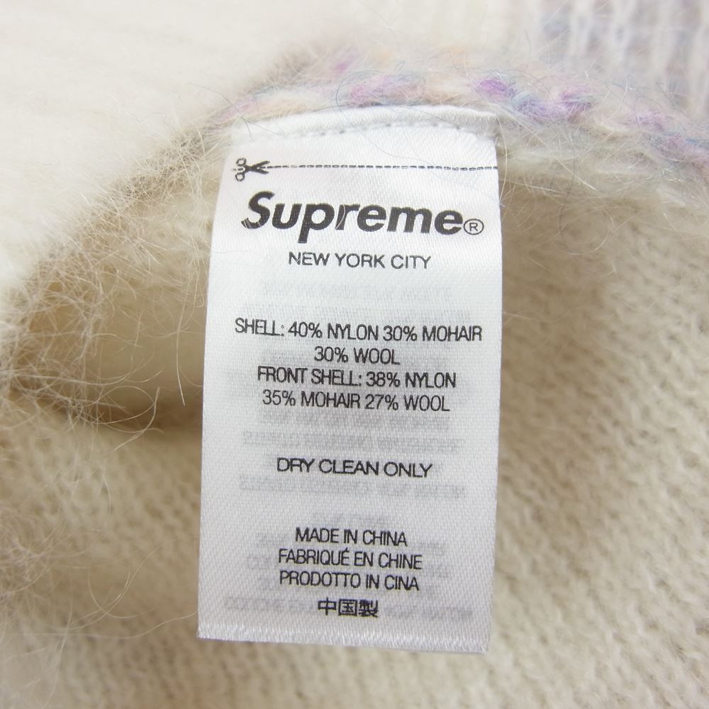 Supreme シュプリーム 22SS Brushed Grid Cardigan ブラッシュド