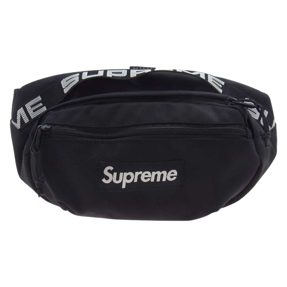 Supreme シュプリーム 18SS Waist Bag ウエストバッグ ブラック系【美