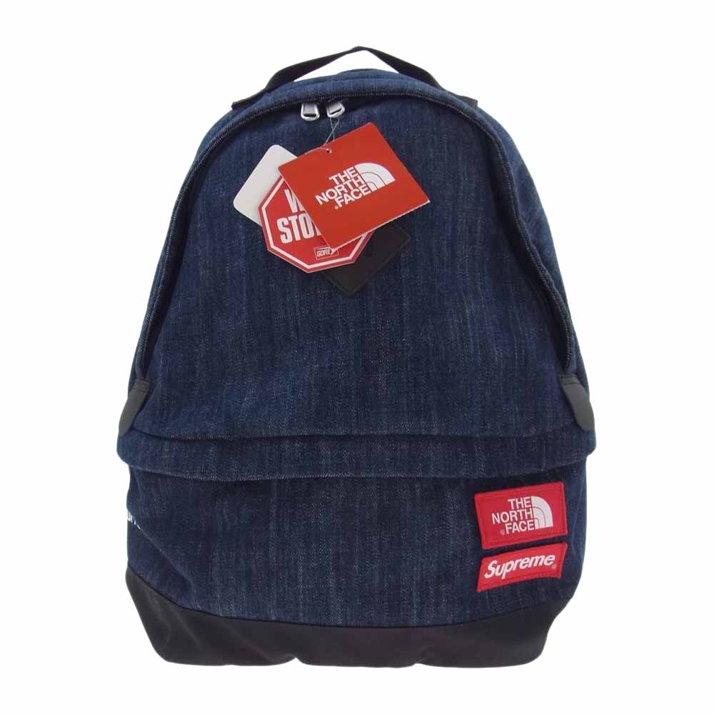 THE NORTH FACE×Supreme ブルー×ブラック Pack Day ザ・ノースフェイス