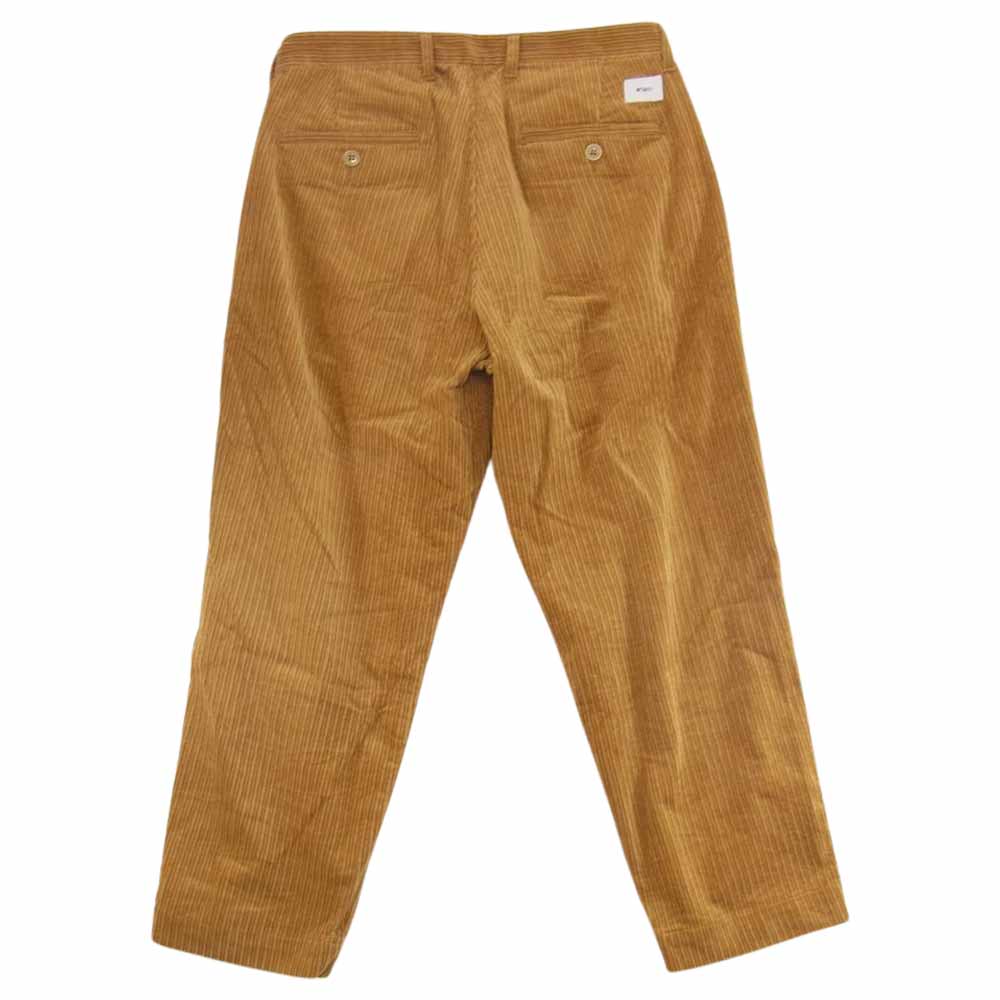 WTAPS ダブルタップス 212TQDT-PTM02 TUCK 02 TROUSERS COTTON