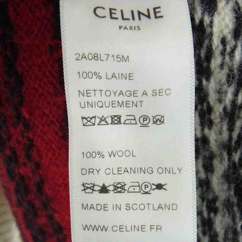 CELINE セリーヌ 21SS 2A08L715M THE DANCING KID ウールジャガード