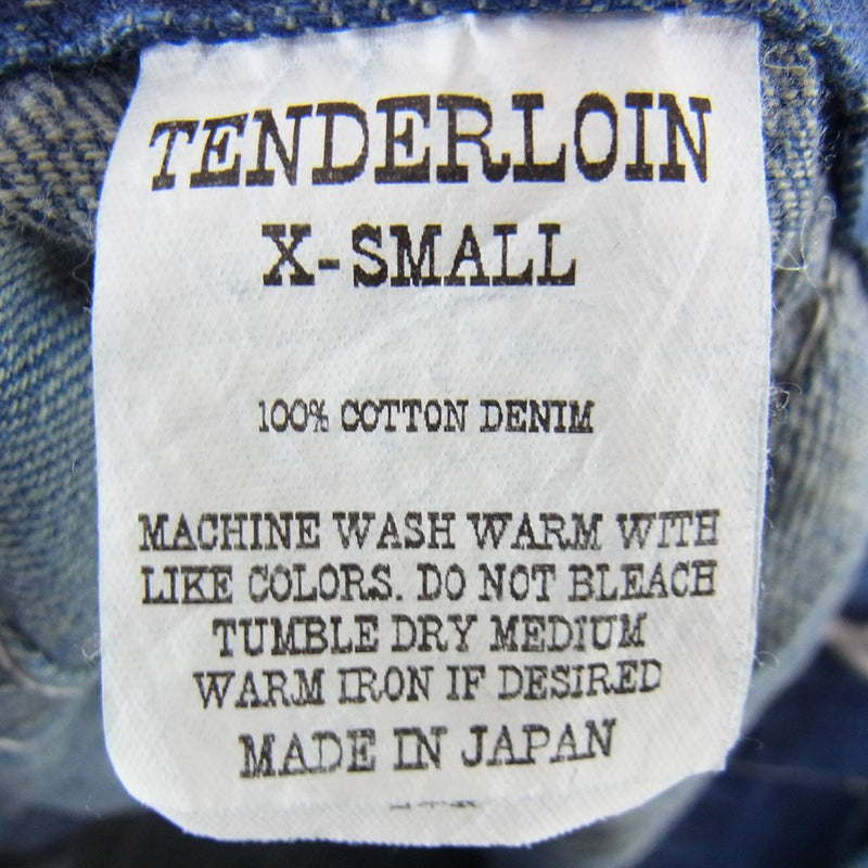 テンダーロイン デニム トラウザー サイズS denim 21 インディゴ - www