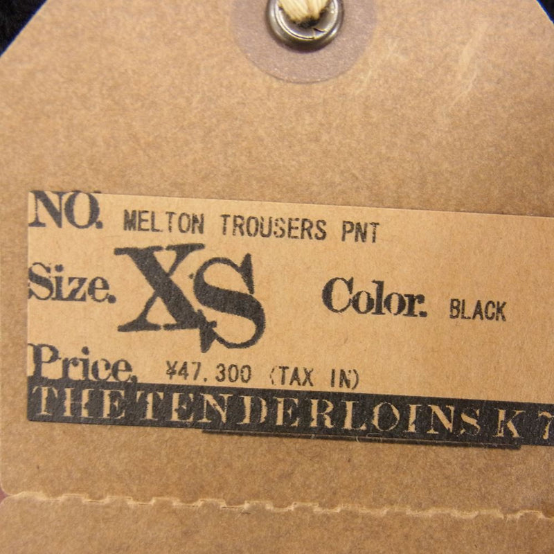 75％以上節約 TENDERLOIN MELTON TROUSERS PNT テンダーロイン