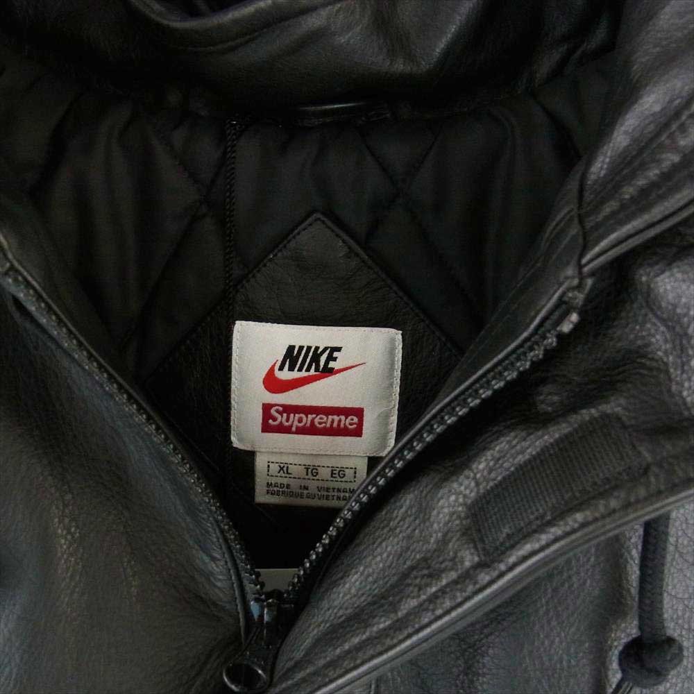 Supreme シュプリーム 19AW NIKE leather anorak レザー アノラック