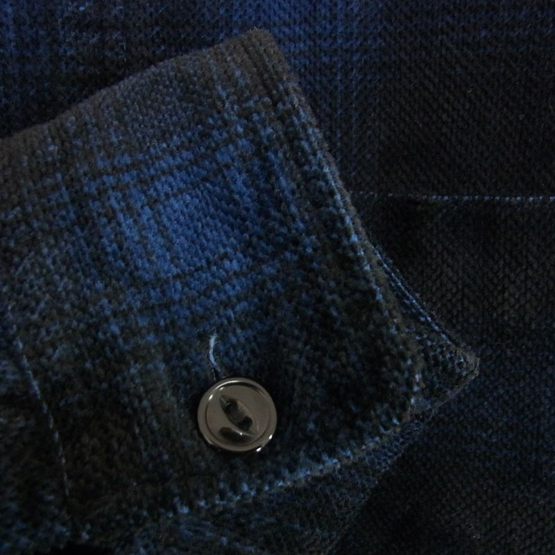 室外 Ron Herman ロンハーマン CORD CHECK SHIRT 中綿 キルティング