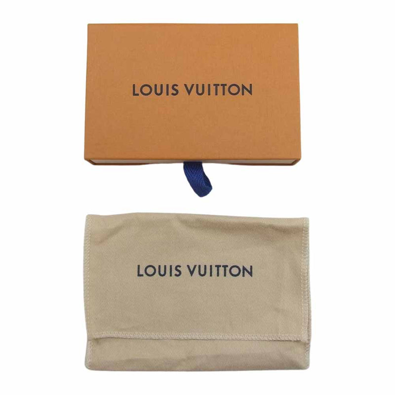 LOUIS VUITTON ルイ・ヴィトン M64054 ヴィトン マヒナ ミュルティクレ4 キーケース ブラック系【中古】