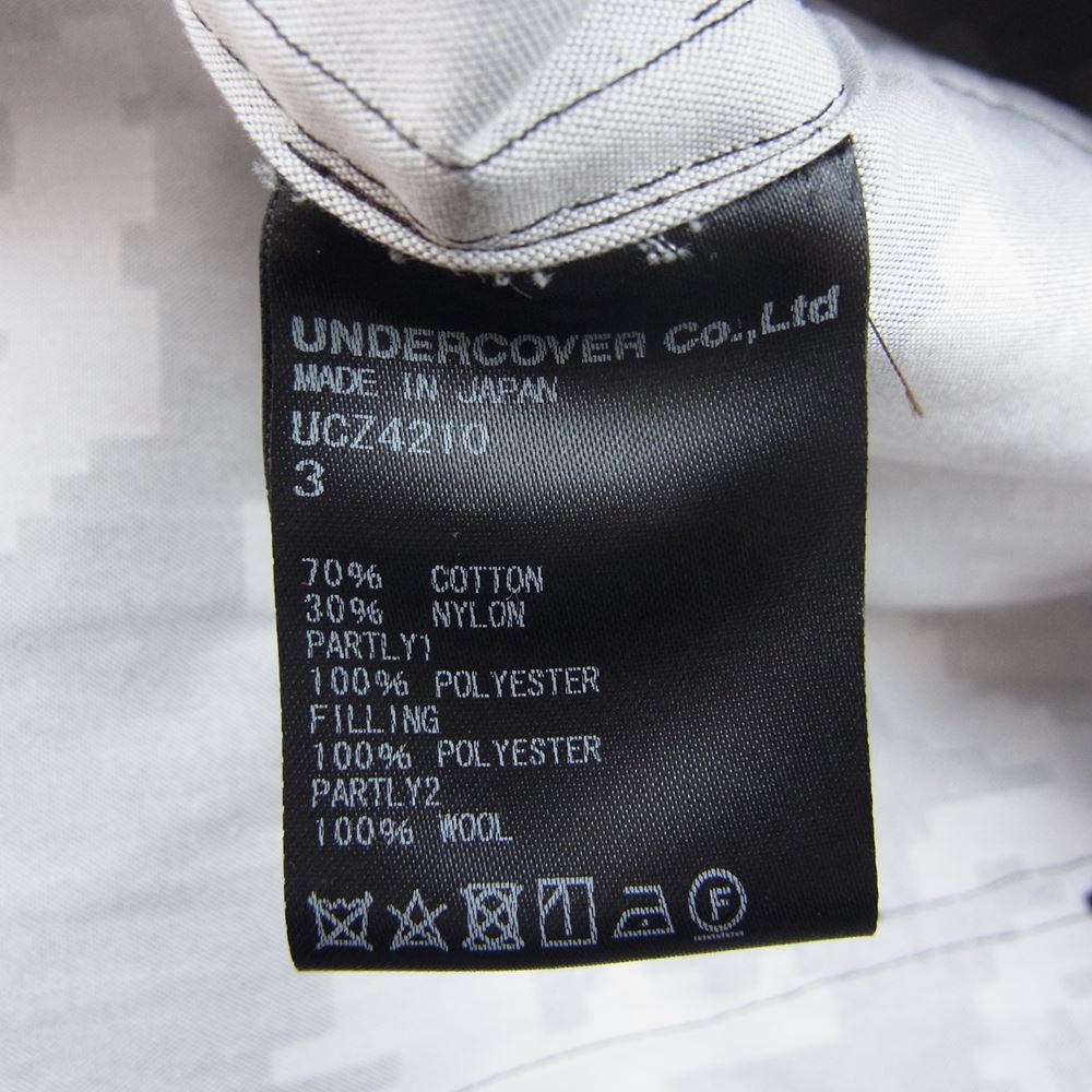 UNDERCOVER アンダーカバー UCZ4210 蜘蛛巣城 グラフィック ニット