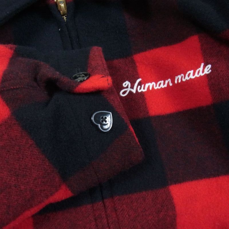 HUMAN MADE ヒューマンメイド ZIP-UP LUMBER JACKET-