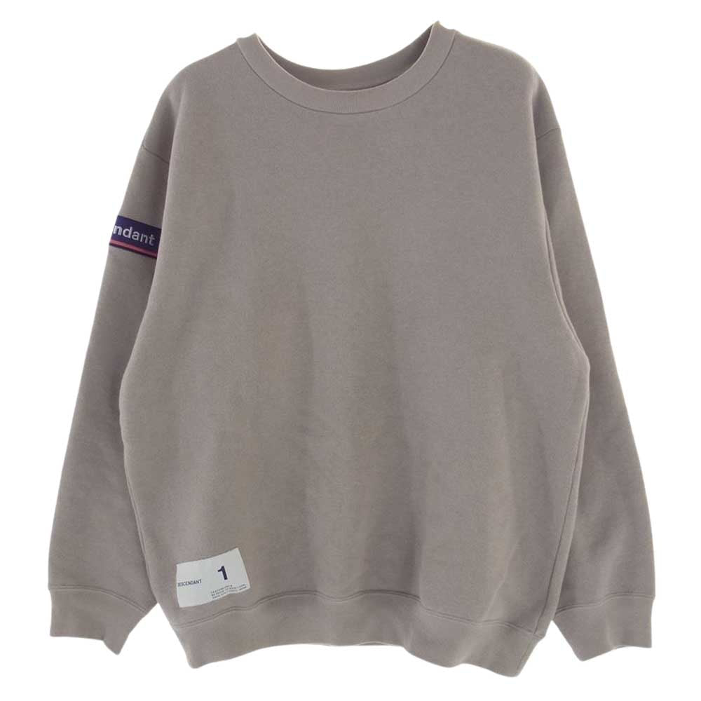 ディセンダント HORIZON INDIGO CREW NECK 4 ブラック