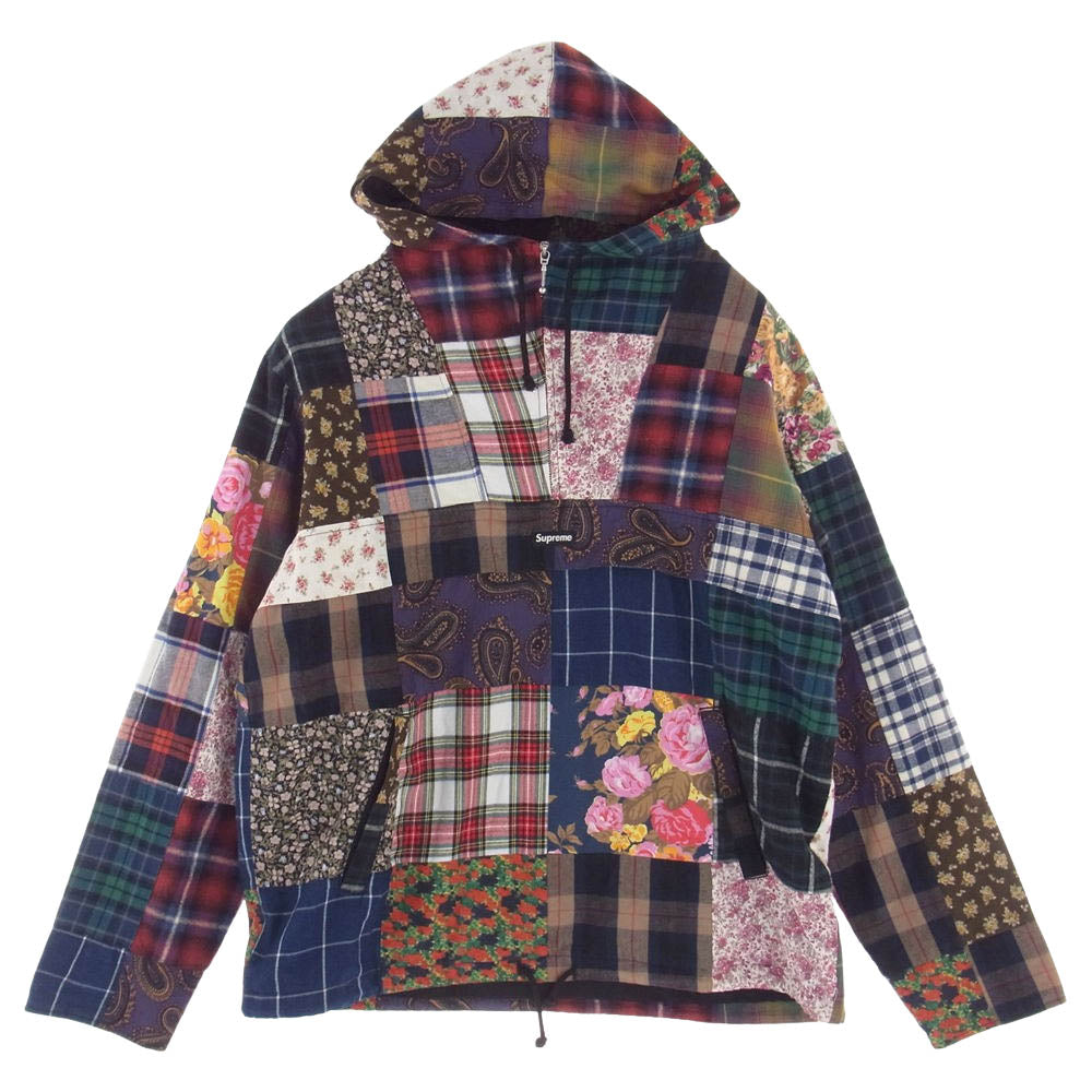 GINGER掲載商品】 Supreme 16AW Patchwork Anorak Mサイズ ブルゾン