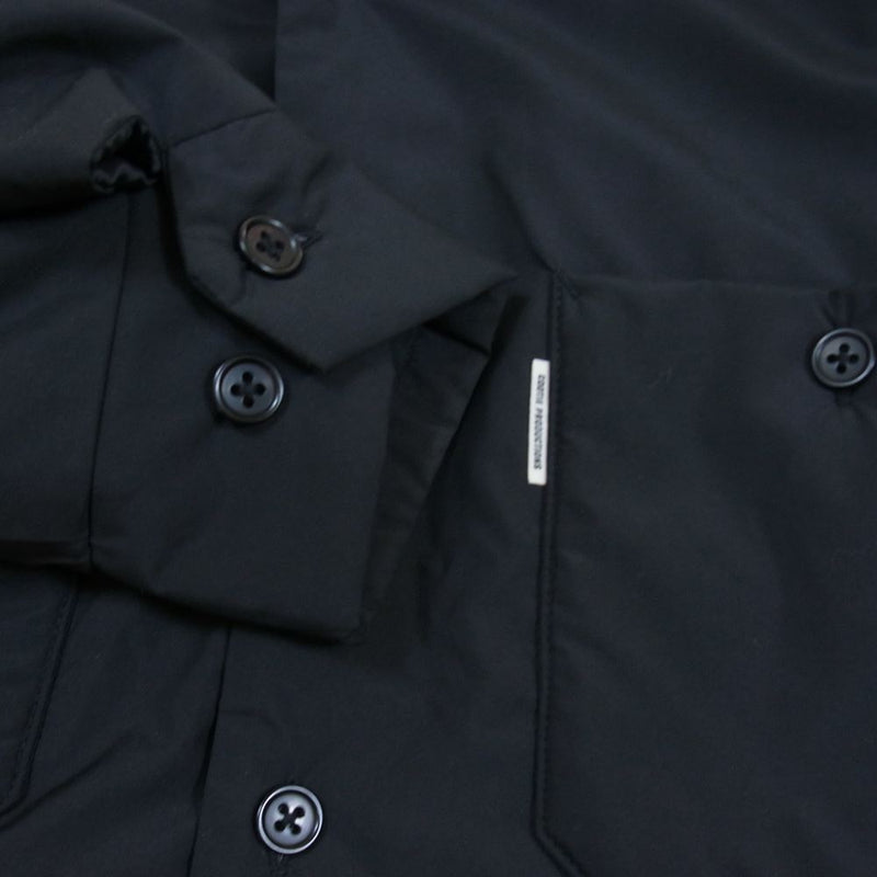 COOTIE クーティー Padded Error Fit Work Shirt Jacket 中綿 シャツ ジャケット ブラック系 S【中古】