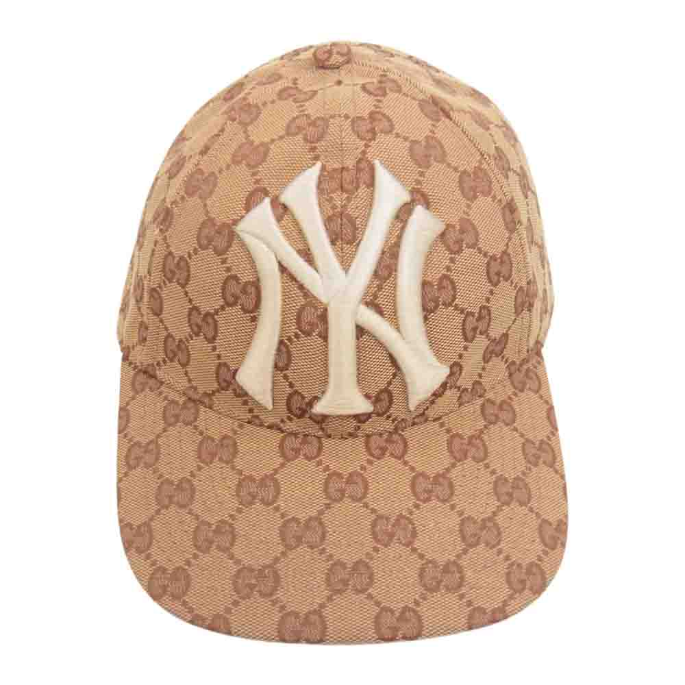 GUCCI グッチ 18AW × NY Yankees MLB GG キャンバス ベースボール