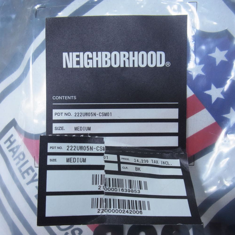 NEIGHBORHOOD ネイバーフッド 22AW 222UW05N-CSM01 × HaleyDaividson