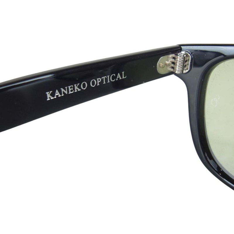 STANDARD CALIFORNIA スタンダードカリフォルニア KANEKO OPTICA 金子眼鏡 SD Sunglasses T4 サングラス  眼鏡 ブラック系【中古】