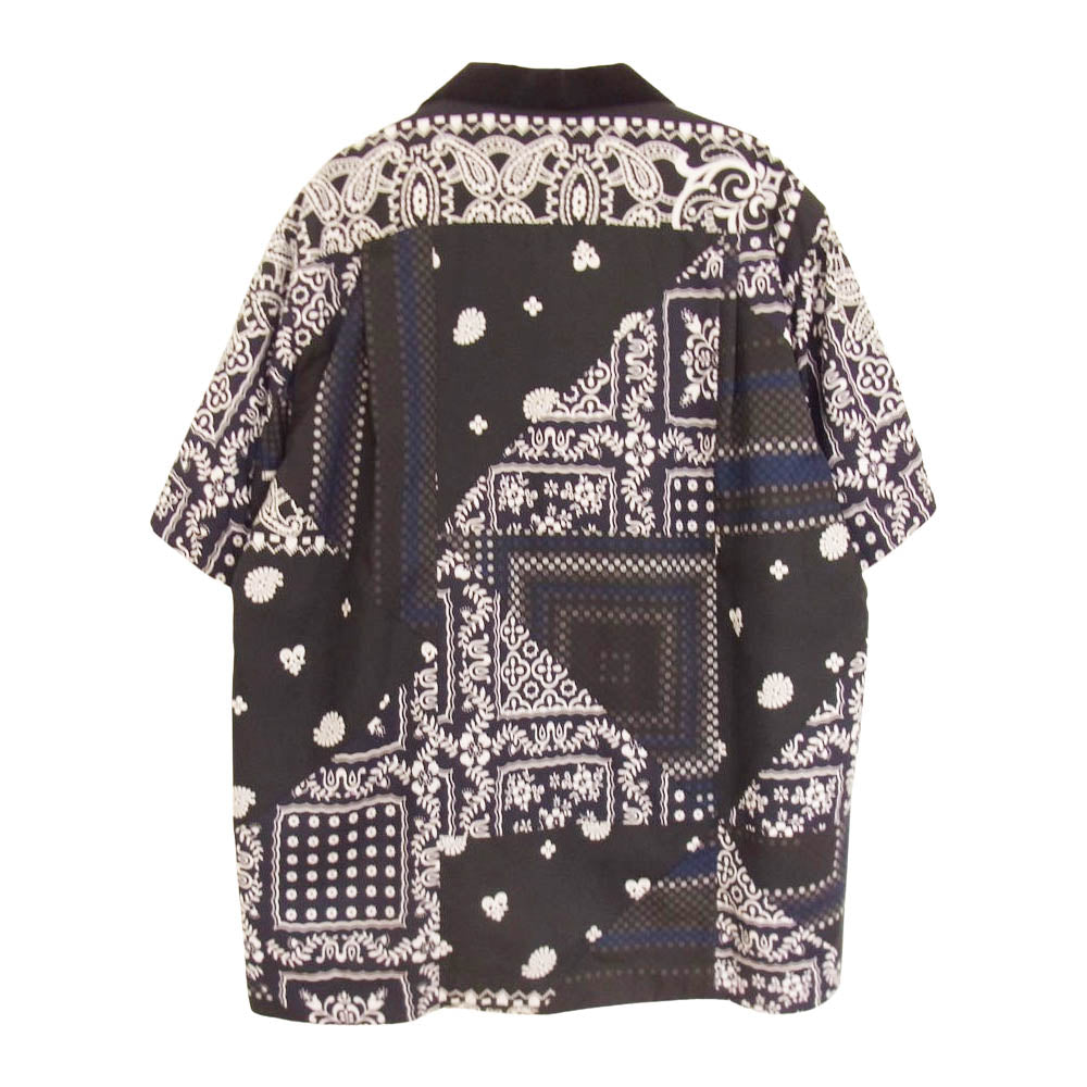 2022発売 サカイ sacai Archive Print シャツ ジャケット アーカイブ