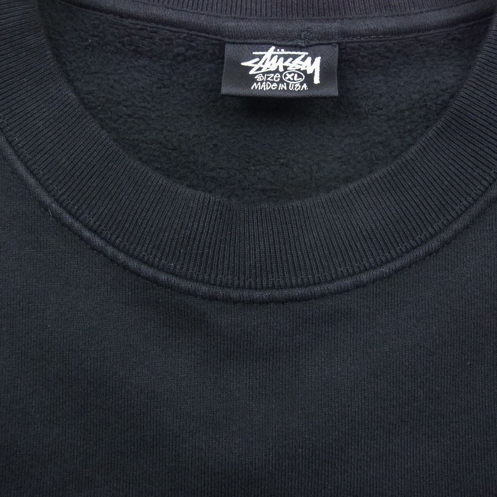 Stussy SUN FADED OVERSIZED CREW Navy XL - スウェット