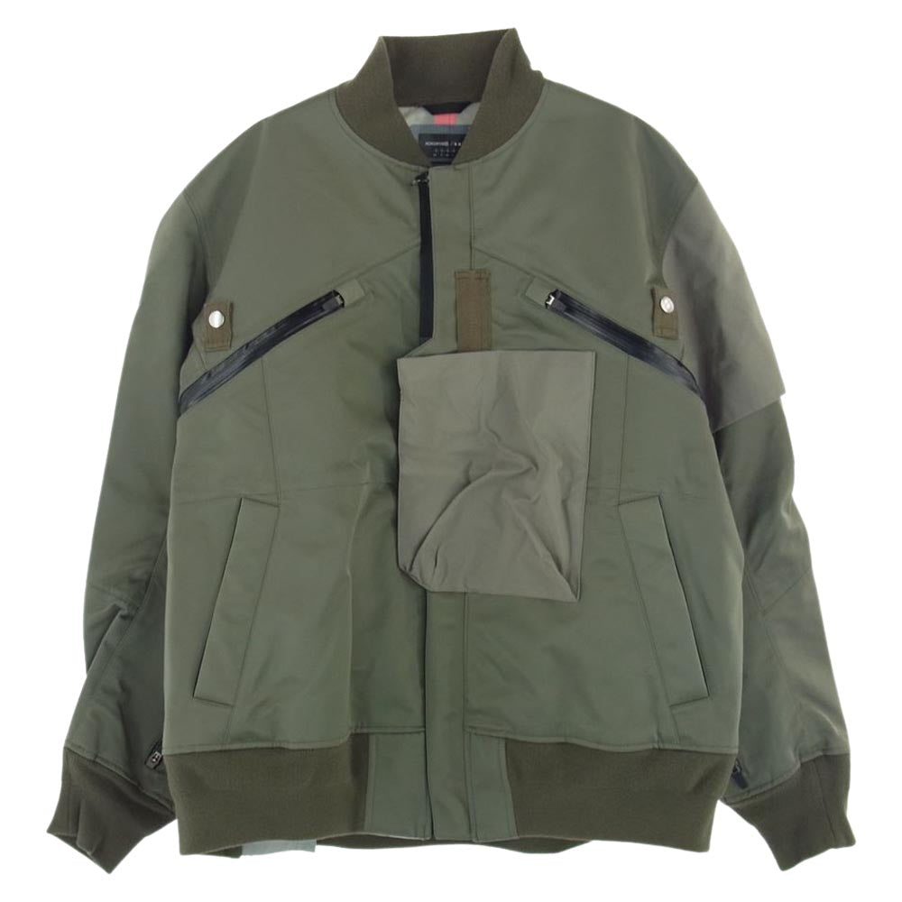 sacai Acronym サカイ アクロニウム BOMBER JACKET | www.jarussi.com.br