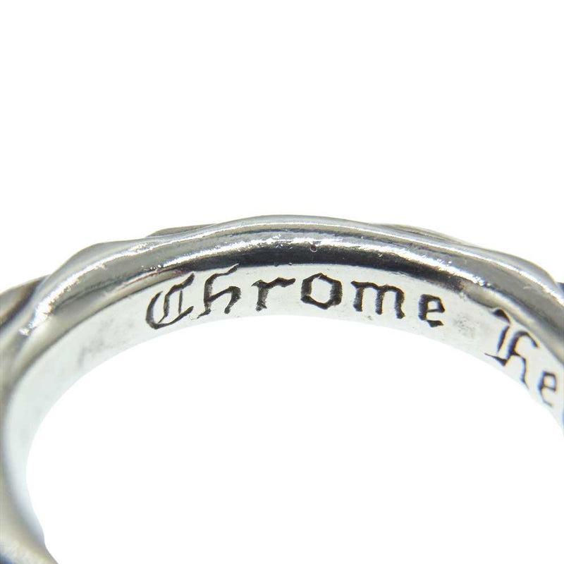 CHROME HEARTS クロムハーツ（原本無） SCRL BAND スクロールバンド リング 19号 シルバー系 19号【中古】