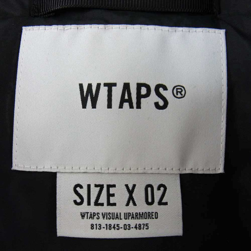 WTAPS ダブルタップス 22AW 222BRDT-JKM04 BIVOUAC JACKET NYLON. RIPSTOP. FORTLE