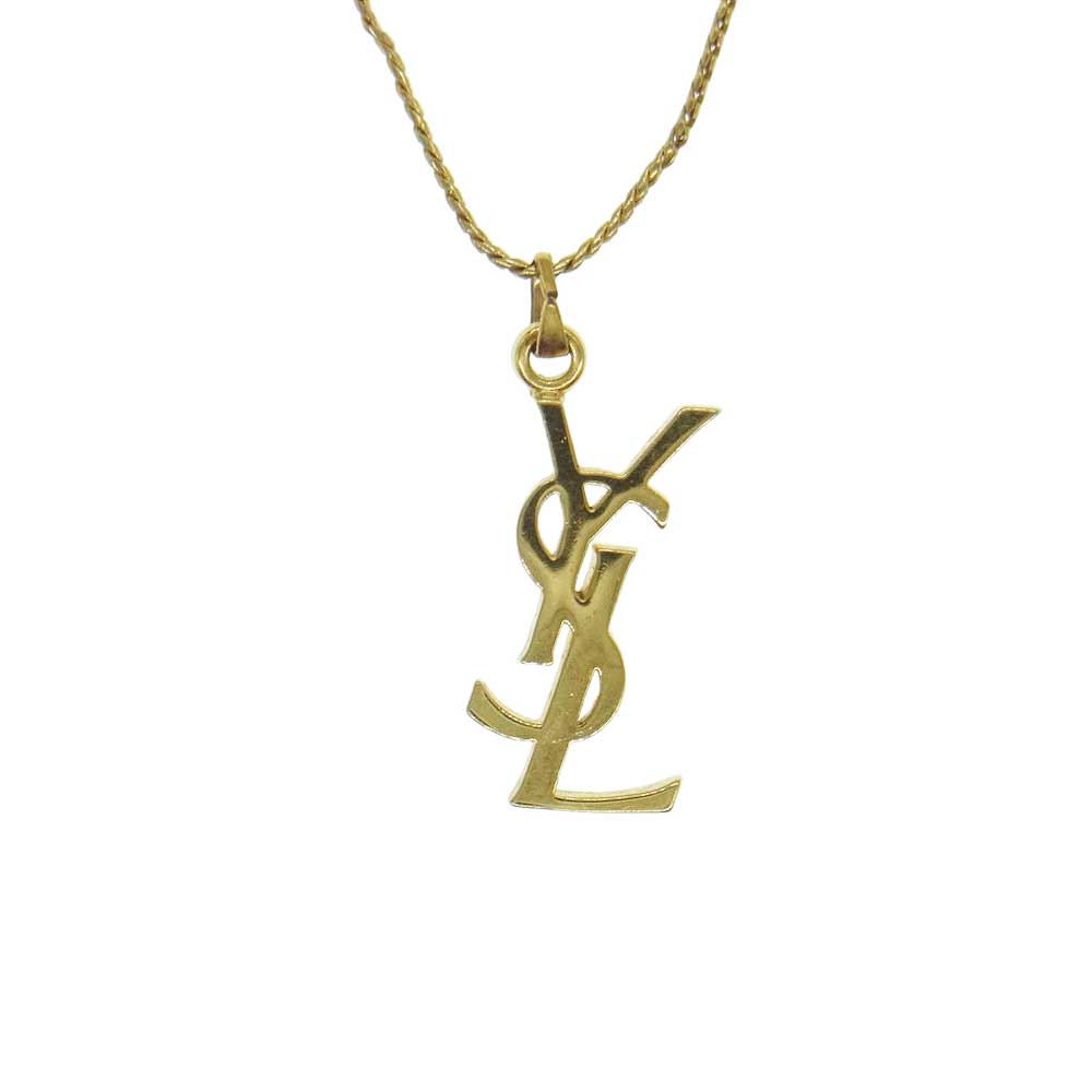 2022新商品 【APS186】YSL イヴ・サンローラン ゴールド ネックレス