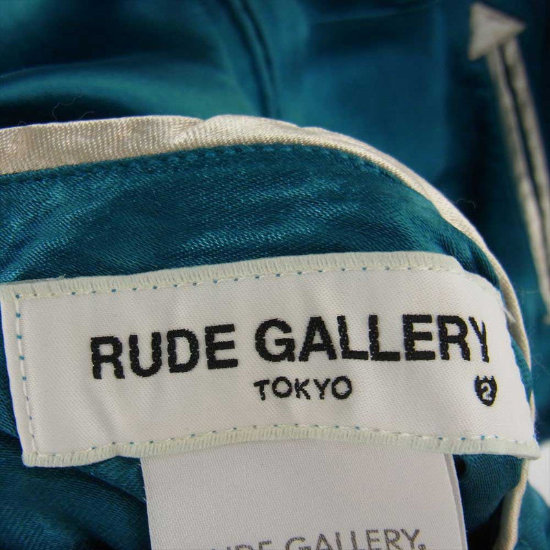 RUDE GALLERY ルードギャラリー 16AW マリア 刺繍 スカジャン ブルゾン