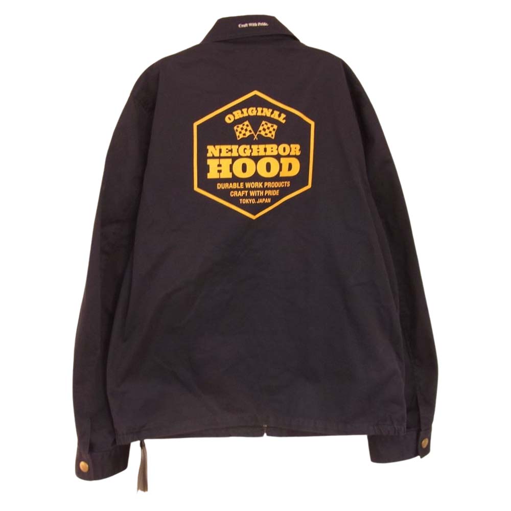 NEIGHBORHOOD ネイバーフッド 15SS 151ARNH-JKM01 KENDALL WORK/C-JKT コットン ワーク ジャケット  ダークネイビー系 L【中古】