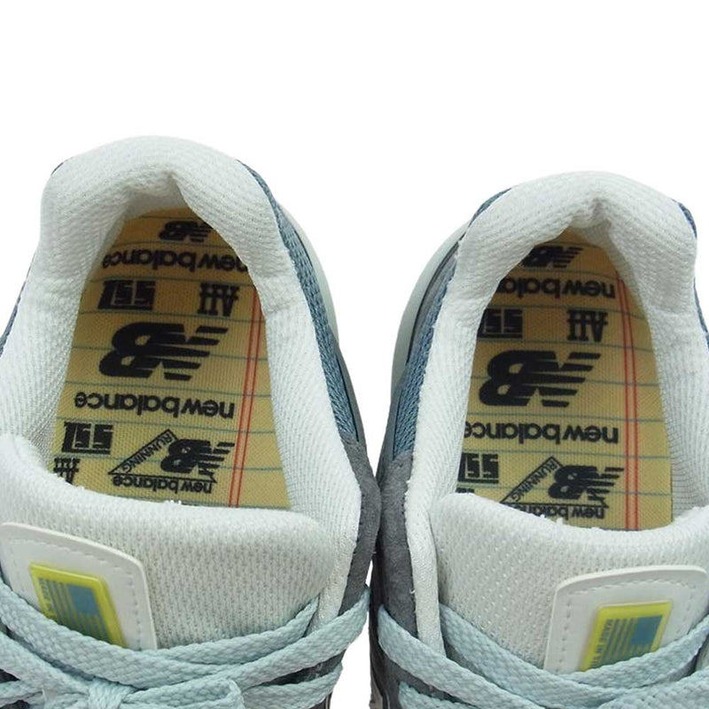 NEW BALANCE ニューバランス M990BE5 SSZ Akio Hasegawa AH 長谷川昭雄 USA性 ローカット スニーカー  グレー系 26cm【極上美品】【中古】